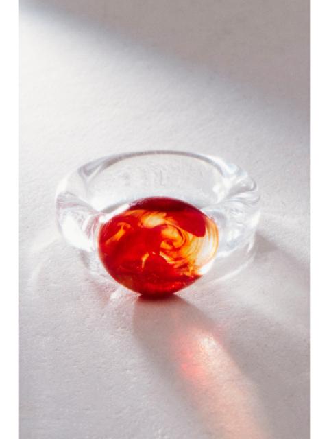 FREE PEOPLE Suplais Red Ring