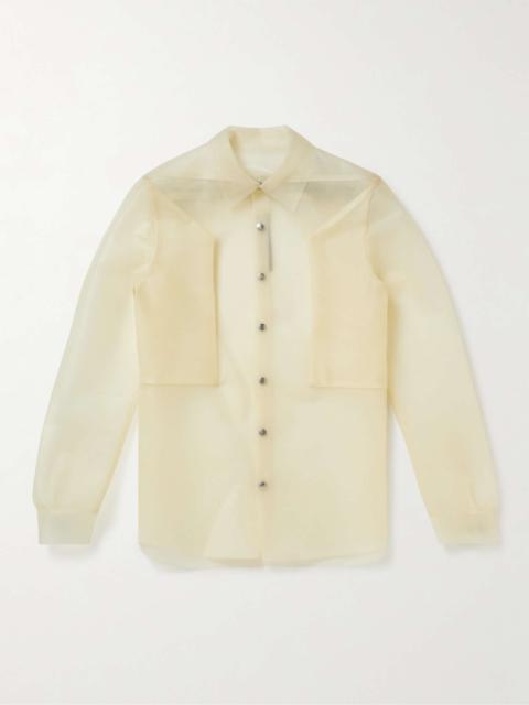 Rick Owens Leather Overshirt