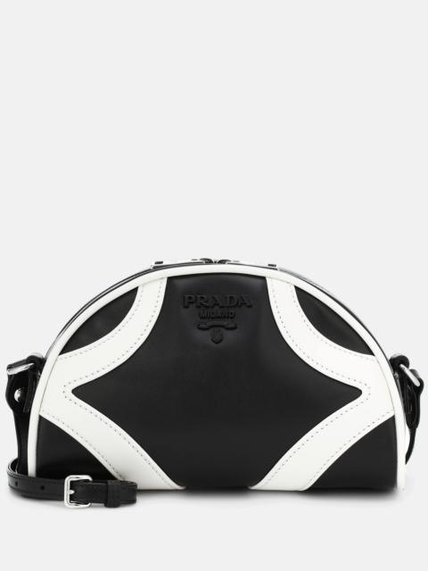 Prada Bowling leather shoulder bag