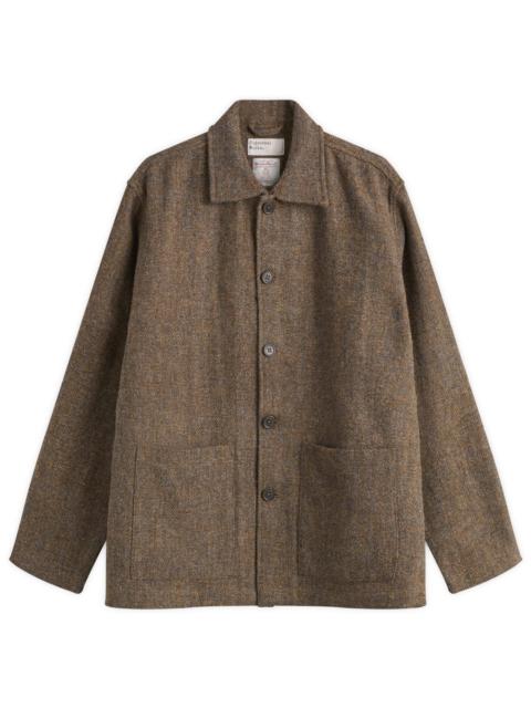 Universal Works Universal Works Harris Tweed Plaid Easy Jacket