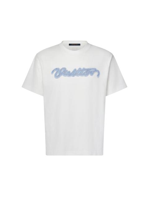 Louis Vuitton Denim Signature Short-Sleeved T-Shirt