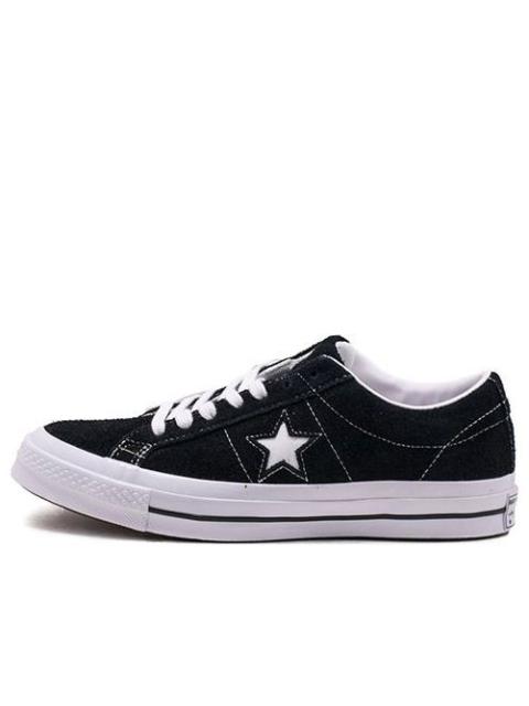 Converse Converse One Star Low 'Black Suede' 158369C