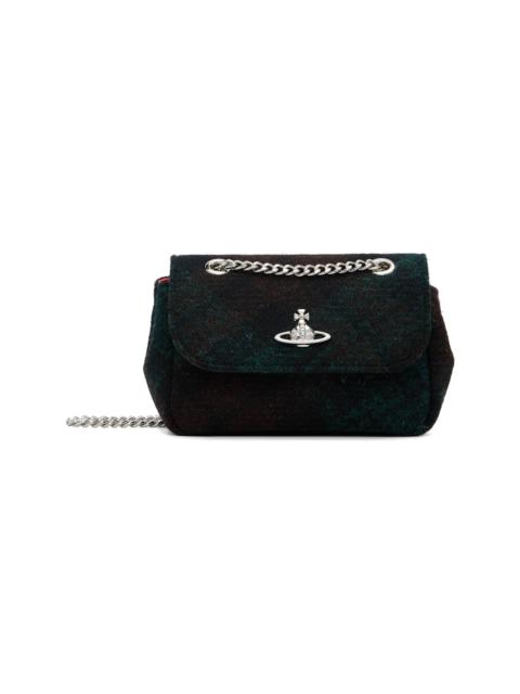 Vivienne Westwood Green Check Small Chain Bag