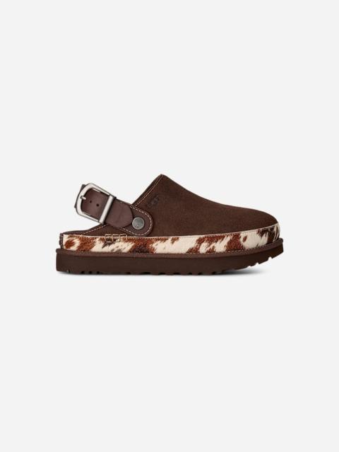 UGG ® Women's Goldenstar Western Clog in Burnt Cedar