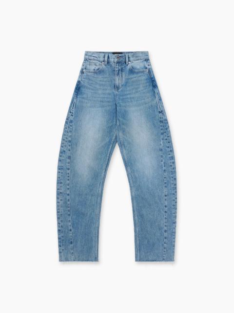 RTA PENELOPE BARREL LEG JEAN | MEDIUM WASH