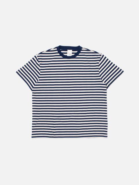 Leif Breton Stripe T-shirt Offwite/Blue