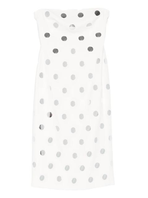 David Koma polka-dot dress