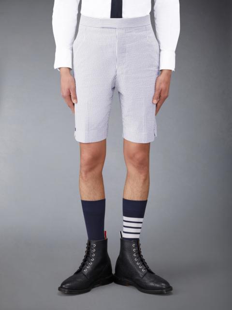 Thom Browne FIT 1 BACK STRAP TROUSER HALF LINING IN SEERSUCKER