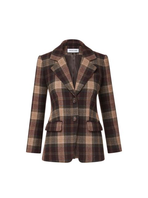 VERONICA BEARD CLOVERFIELD PLAID DICKEY JACKET
