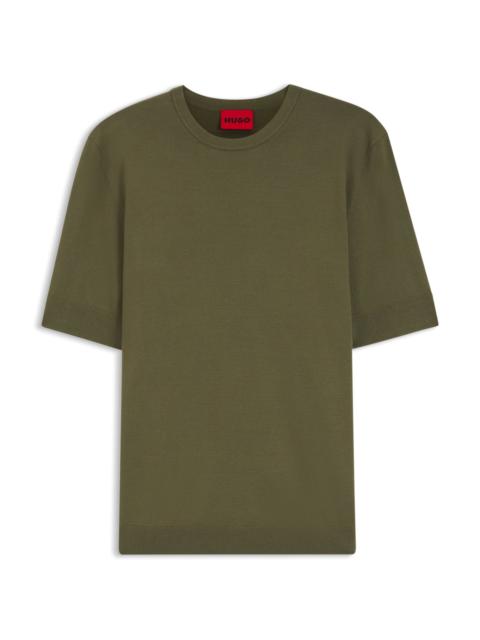 HUGO KNIT SWEATER IN A REGULAR FIT