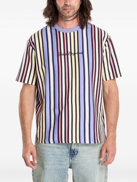 GUESS USA vertical-stripe T-shirt