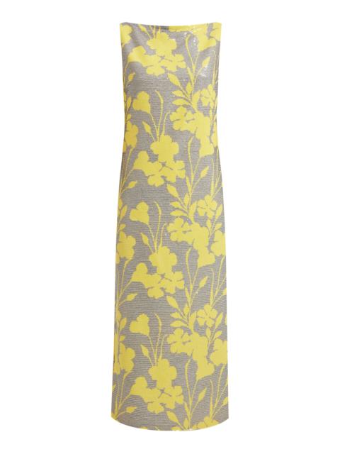 16ARLINGTON Veli Floral-Printed Midi Dress print