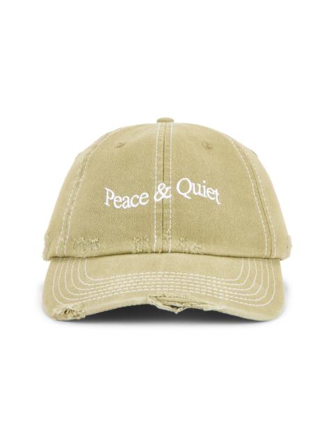 Museum of Peace & Quiet Wordmark Reverse Stitched Dad Hat