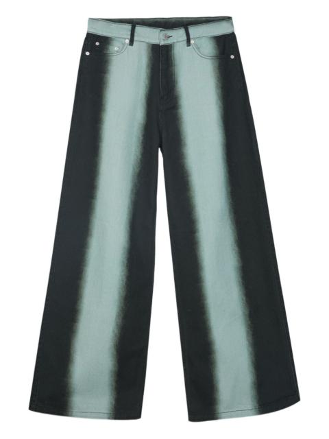CAMPERLAB dip-dye denim trousers