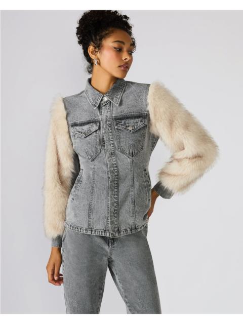 STEVE MADDEN PARKER JACKET FOG