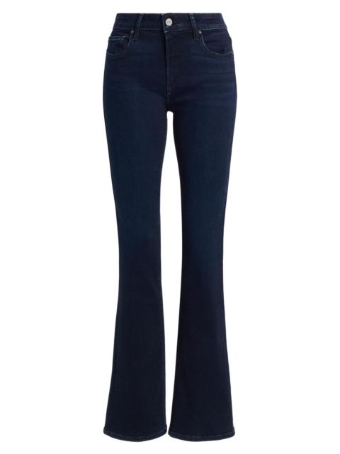 PAIGE Women's Manhattan High-Rise Bootcut Jeans - Apres