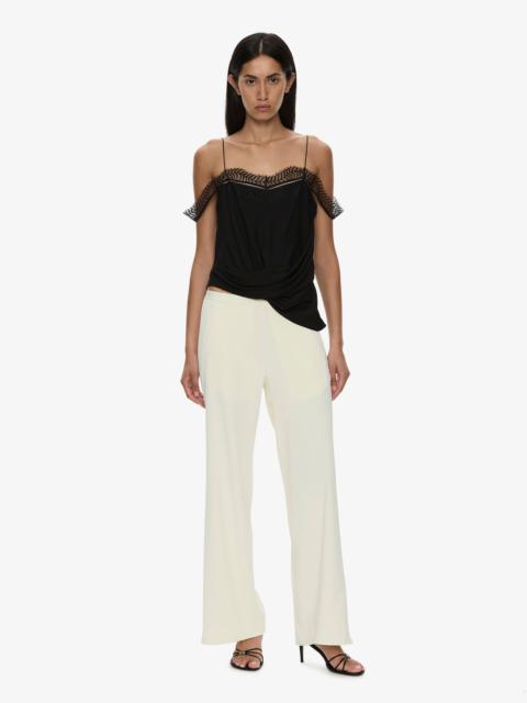 CHRISTOPHER ESBER Bias Crepe Trouser