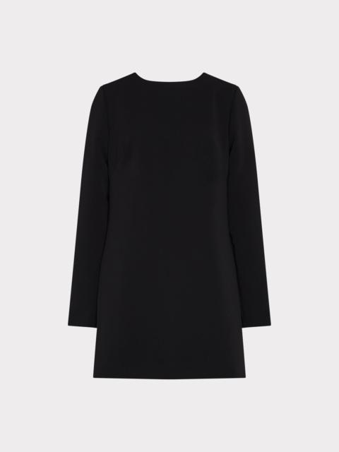 MILLY Audrey Crepe Mini Dress