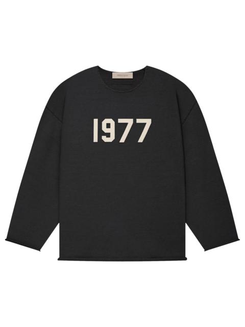 Fear of God Essentials Raw Edge Sweater 'Iron'