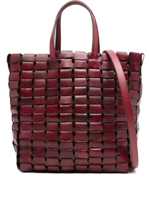 DRAGON DIFFUSION Dragon Diffusion Woven Leather Tote Bag
