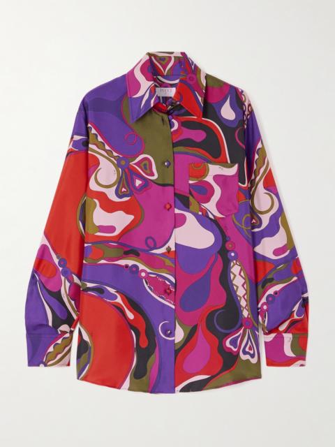 PUCCI Printed Silk Shirt