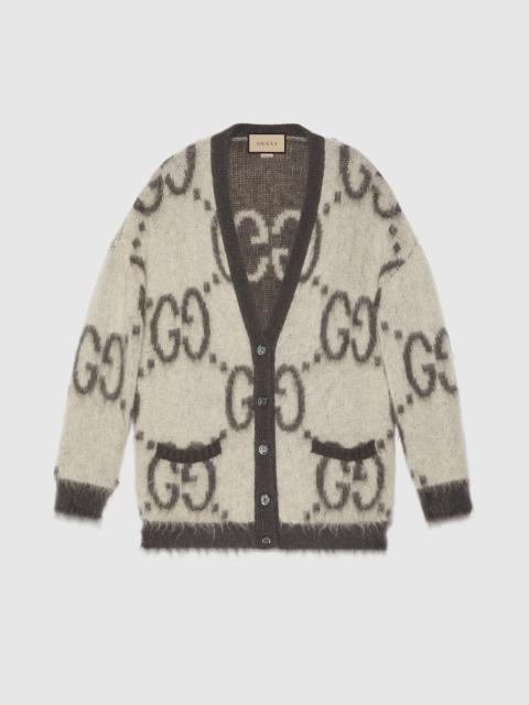 GUCCI Reversible GG mohair cardigan