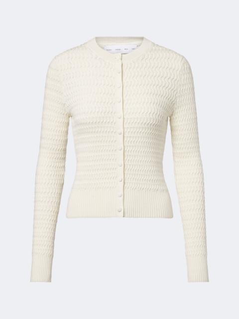 Proenza Schouler Marci cotton-blend cardigan