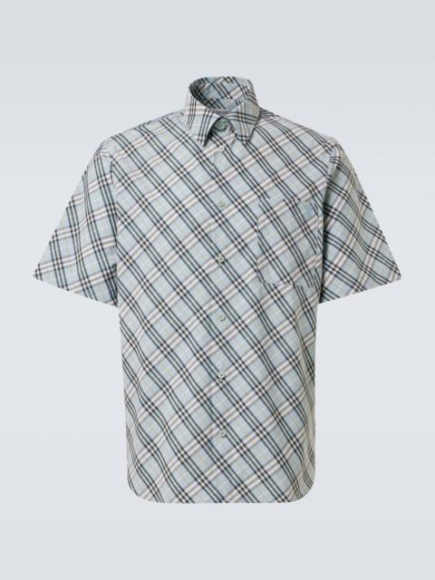 Burberry Burberry Check cotton shirt