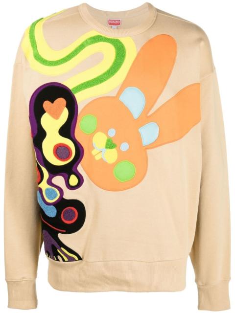 KENZO appliqué-detail sweatshirt