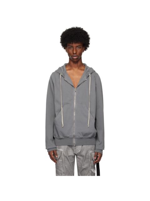 Rick Owens DRKSHDW Gray Porterville Jason Hoodie