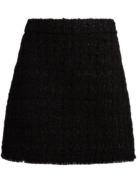 TORY BURCH tweed mini skirt