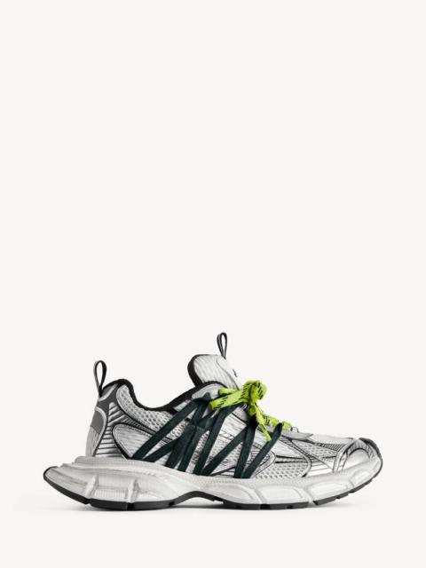 Men's 3xl Interlace Sneaker in Grey/neon Yellow