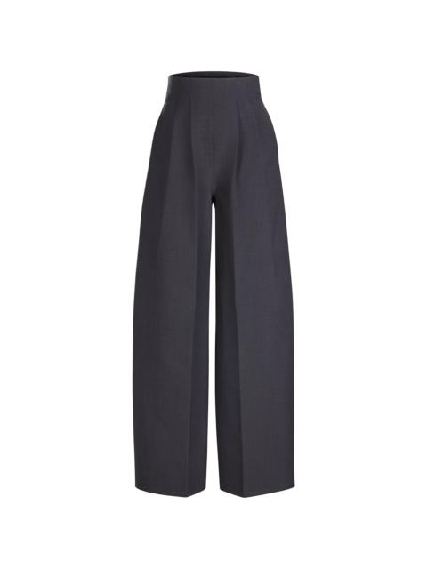 パンツ Phlannel 22AW WoolCashmerBuggyTrousers Phlannel(フランネル) Wool Cashmer Flannel Buggy Trousers