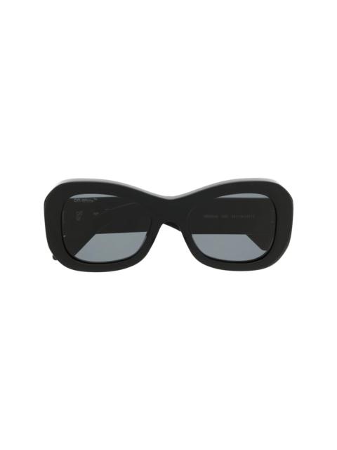Off-White oval-frame sunglasses