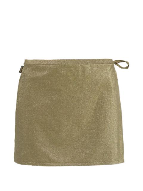 Moschino logo-patch mini sarong