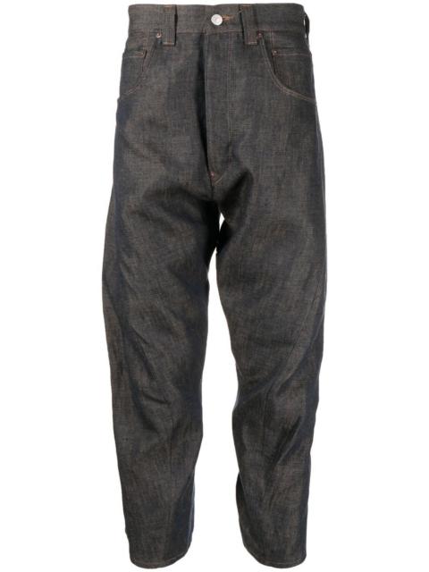 Junya Watanabe MAN pop art cropped trousers