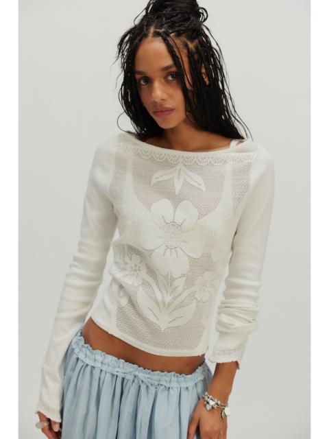 FREE PEOPLE Delilah Long Sleeve Top
