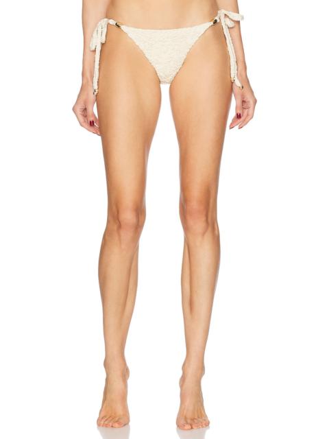 PatBO Papillon Jacquard Bikini Bottom