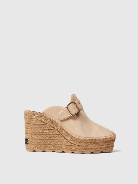 Stella McCartney Gaia Suede Clogs