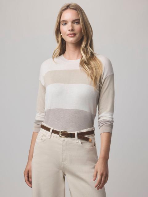 Splendid Georgie Pale Oak Stripe Sweater