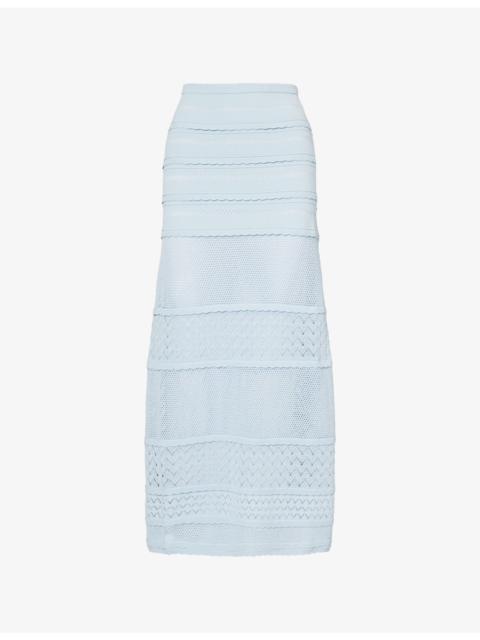 DEVON WINDSOR Yasmin Knitted Maxi Skirt