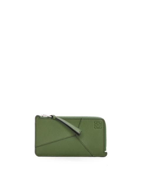 Loewe Puzzle Edge long coin cardholder in classic calfskin