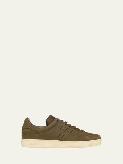 TOM FORD Men's Warwick Nubuck Leather Sneakers