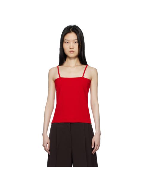 ISSEY MIYAKE Gray Tucked Square Tank Top | REVERSIBLE 