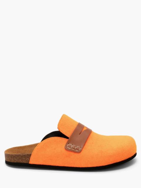 JW Anderson WOMEN’S FELT LOAFER MULES