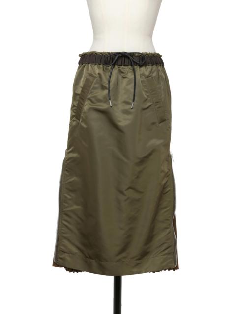 sacai Nylon Twill Skirt