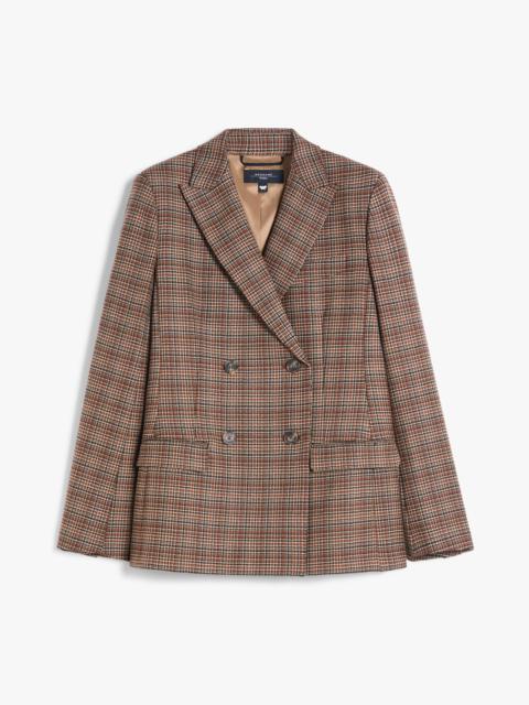 WEEKEND Max Mara RIVOLO Patterned wool blazer