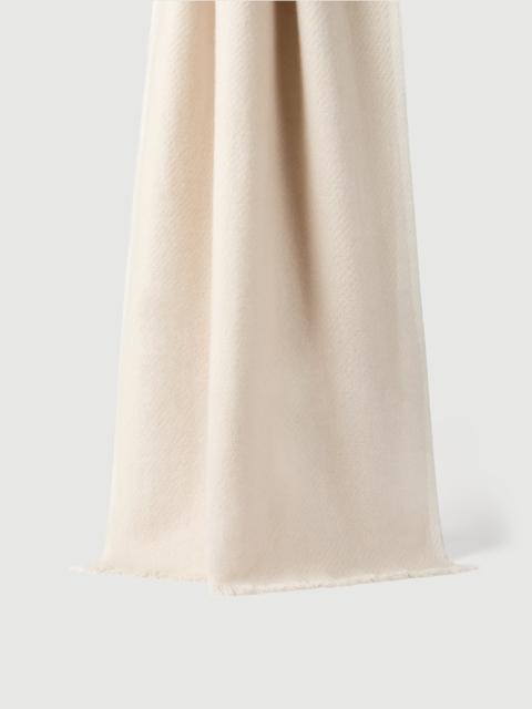 Brunello Cucinelli Cashmere diagonal scarf