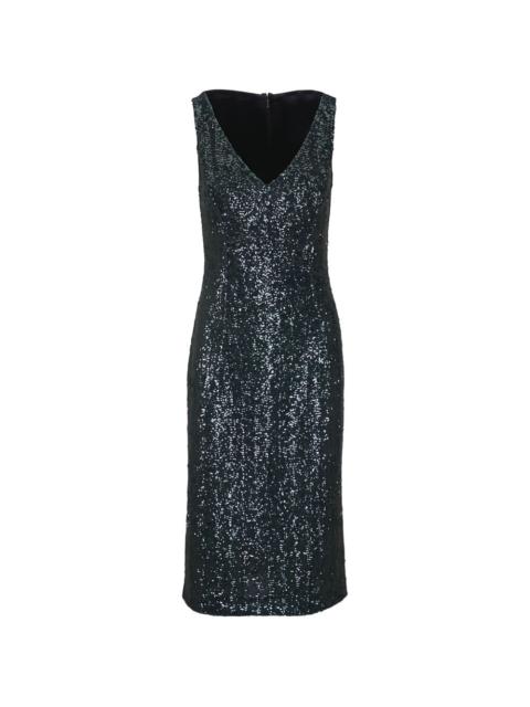 MICHAEL KORS sequin-embellished sleeveless dress