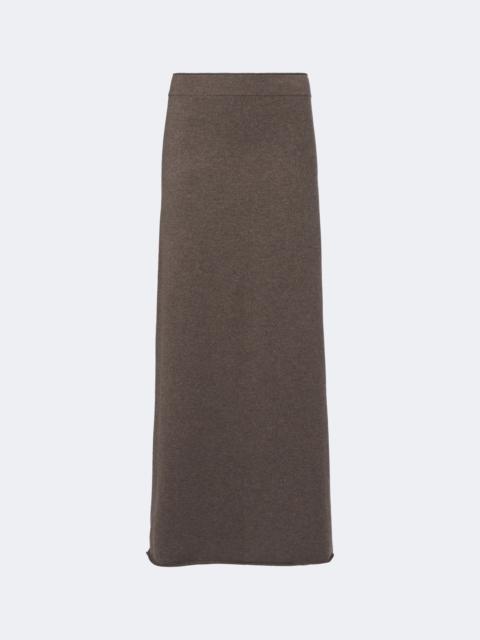 arch4 Parker cashmere maxi skirt
